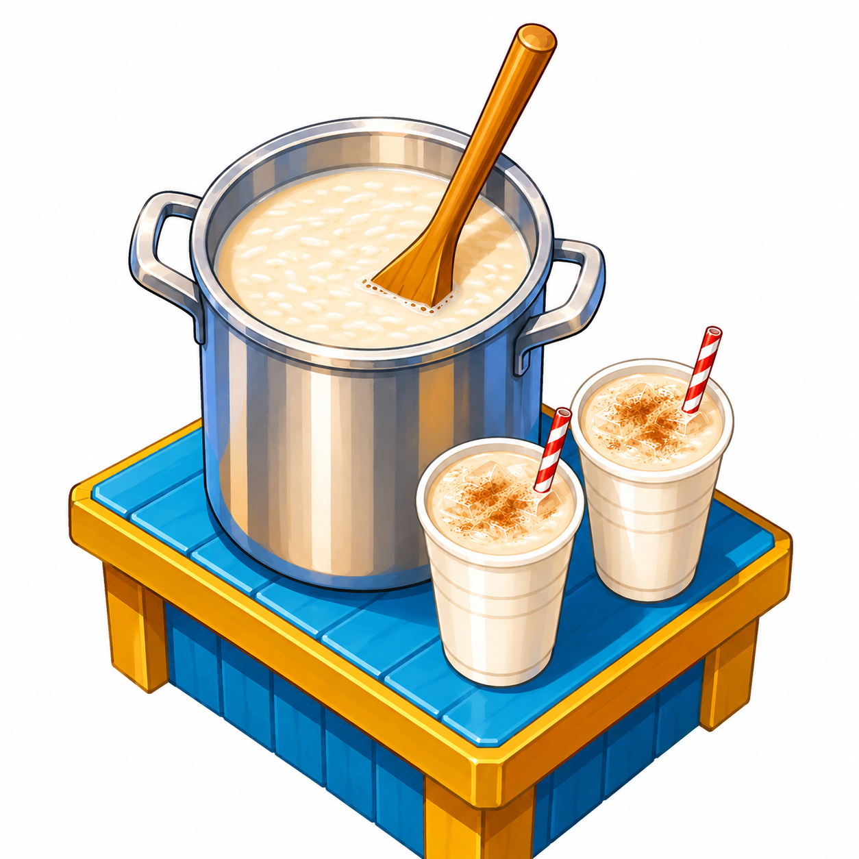Venezuelan chicha criolla drink